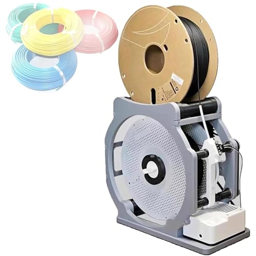Machine à enrouler de fil 3D avec système marche arrêt intelligent pour limiter les nœuds