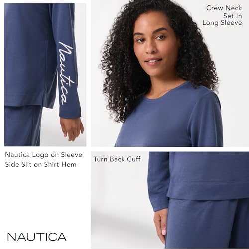 Image of Nautica Matching 2 & 4 Piece Pajamas for Women Set - Mix & Match Options