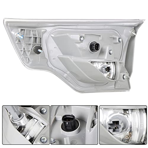 Munirater 1-Pack Rear Left Tail Light Brake Lamp Replacement For 2014-2016 Toyota Highlander Driver Side Inner Liftgate Mounted #TOP4