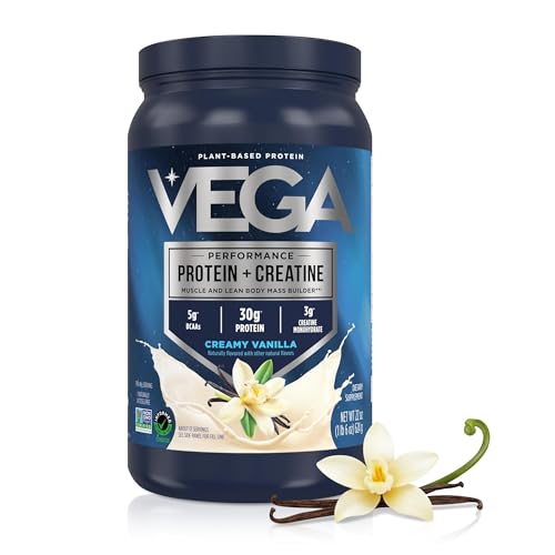 Vega Protein + Creatine – 30g Plant Based Protein Powder