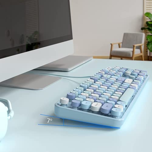 Clavier filaire pour ordinateur compatible Windows et PC portable touches rétro - 4