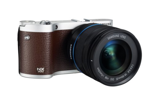 Samsung Nx300 20.3Mp Cmos Smart Wifi Mirrorless Digital Camera With 18-55Mm Lens And 3.3" Amoled Touch Screen (Brown) #TOP4