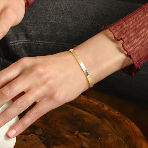 Ross-Simons Italian 4mm 18kt Gold Over Sterling Herringbone Bracelet2