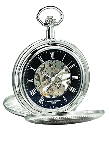 Charles-Hubert DWA067 Double Hunter Case Mechanical Pocket Watch
