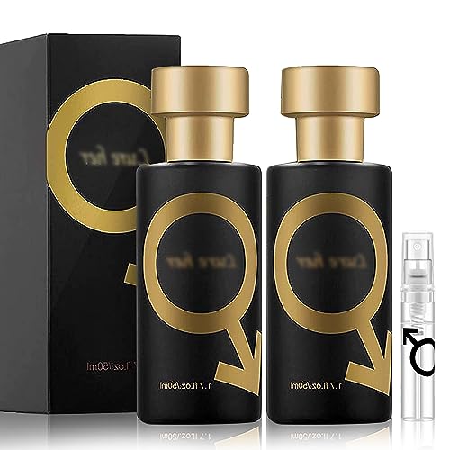 OHSN 2PCS Pheromone Perfume Hombre para 4ml Colonia Feromonas Perfume con Feromonas Hombre Perfume...