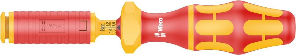 7441 Kraftform VDE Adjustable Torque Screwdriver Handle 1.2-3Nm, 05074750001
