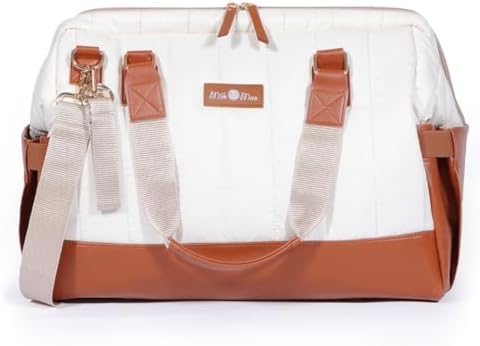 Milk Moo Soft Cuddles Anne Bebek Bakım Çantası (Taba) - Görsel 1