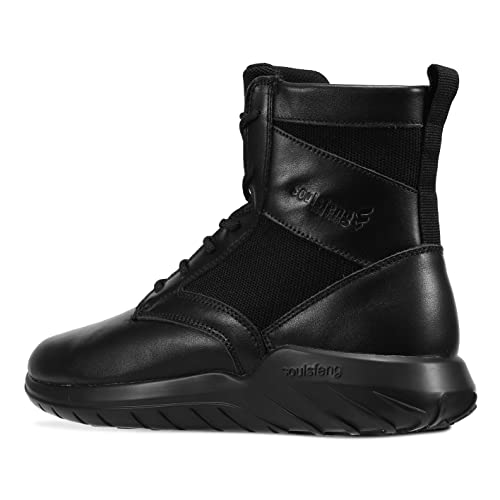 Soulsfeng Tactical Boots for Men and Women Lightweight Sneaker Boots Work Hiking Military Booties2
