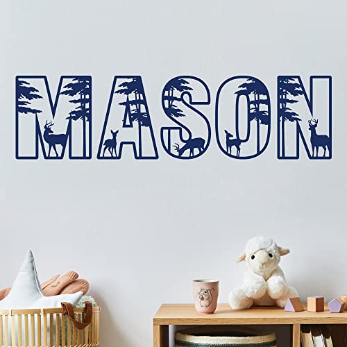 Vinilo decorativo Forest Deer personalizado para pared