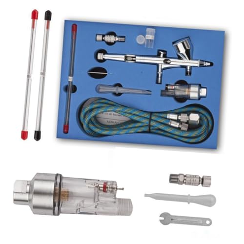 Compresseur aérographe portable Operitacx kit de pulvérisation peinture ongles et gâteaux