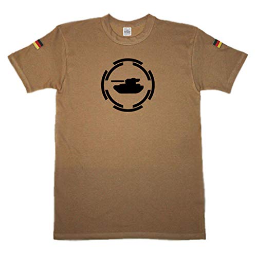 T-shirt tropical original BW beige militaire grande taille XXXL Copytec
