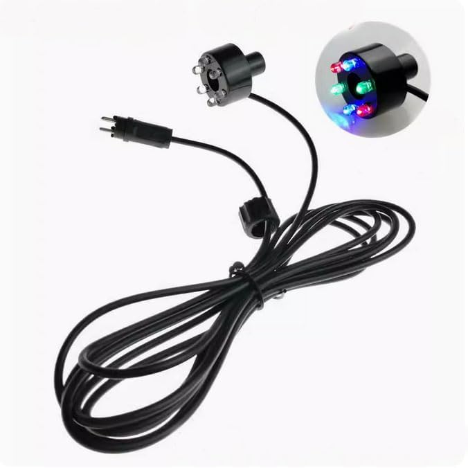 SGSLT 6 LED Underwater Lights DC12V Aquarium Waterfall Night-Lights Garden Spotlight Lamp Swimming Pool Fountains Pond (Colors)