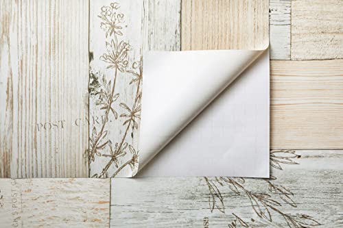 Very Berry Sticker Vintage Herb Wood Panel Pattern Interior Film Self-Adhesive Peel-Stick Wallpaper #TOP4