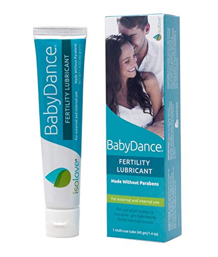 BabyDance Fertility Lubricant: Sperm-Friendly Lube Made Without Parabens - 40 Gram Multi-Use Tube