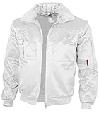 Qualitex - Pilotenjacke 4 in 1, Weiß, M