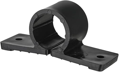 Miniatura 5 de Paquete de 5 tubos PEX de polímero plástico EFIELD de 34 pulgadas, soporte de flexión de 90 grados con placa de montaje (34 pulgadas)