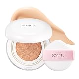 サミュ センシティブピュアアンドピュアクッション23号ピュア(14g) PURE AND PURE CUSHION クッションファンデーション SPF50 PA+++ 自然な明るさ カラミン 潤い溢れる肌 ガラス肌 肌に密着 ベースメイク スキンケアのようなメイク 水光肌演出 韓国コスメ 韓国スキンケア