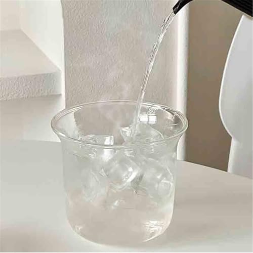 Verre à café vintage grand format 350 ml avec support isolant