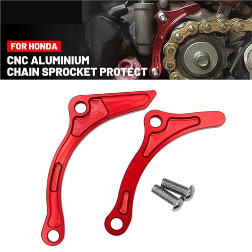 Sprocket guard protector de cadena aluminio compatible con Honda CRF450X 2