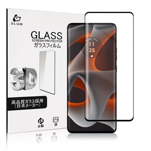 SLuB motorola edge 50s pro �t�B���� �N���A motorola edge 50 pro �����K���X�t�B���� 3D�S�ʕی� motorola edge 50s pro A402MO �t���ی�t�B���� ��ʕی�V�[�g 0.3mm���� 