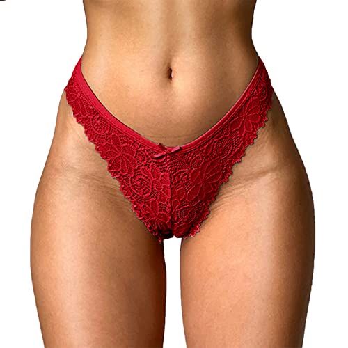 Femmes Sexy Floral Lace Mesh Culotte Low Rise Hollow Out Transparent Plus Size Underwear Ensemble Lit Armoire