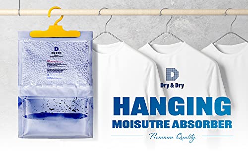 image for Dry & Dry 5 Packs [Net 14.1 Oz/Pack] Moisture Absorbers to Control Exc