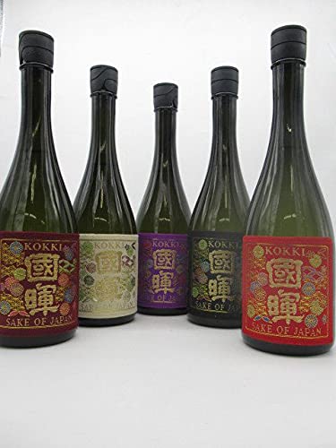 Amazon.co.jp: 【飲み比べ5本セット】 國暉酒造 國暉(こっき) 西陣織
