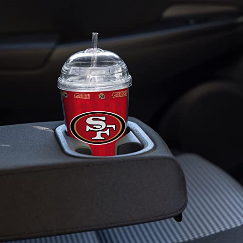 Image of Rico Industries NFL Football Rookie of The Year 12oz Acrylic Tumbler, Youth Tumbler with Swirly Straw