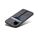 SUTENI iPhone 11 Pro Wallet Case, iPhone 11 Pro Wallet Case Slim Credit Card Slot Holder Case, PU Leather Wallet Case for iPhone 11 Pro (2019) 5.8 inch (Gray)