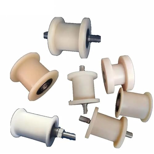 Poulie en nylon fente en H 20-22mm D64 W29 rouleau de piste rail guidage
