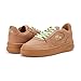 Lacoste Junior's L001 Set Sneakers, Brown/Light Green, 4