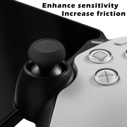 Image of Thumb Grips for PlayStation, Enhanced Grip and Control, Compatible with PS5 Controller, PS 5c Console, PS5 Remote Controller, PS4 Accessories, Xbox One /360 Game Controller