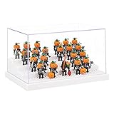 Geeignet für: Minifiguren Tingacraft Acryl Vitrine Schaukasten (24,2 x 15,7 x 13 cm) für Minifiguren, Weiß