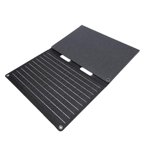 45W Portable Solar Panel Charger with USB C,USB,DC Outputs, Foldable ETFE Solar Charger Compatible with Phones, Tablets for Camping, Backpacking & Outdoor Use