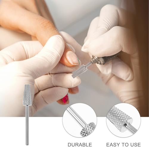 Cabezas de broca para taladro de uñas polidoras de tungsteno miniatura 4