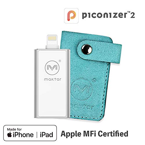 Flash Drives for iPhone, Backup Photos and Videos, Photo Backup Device, Compatible with Your iPhone and iPad, External Storage & Memory Expansion -ã€Silver 64GBã€‘