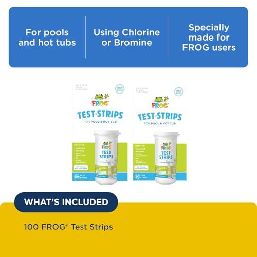 Image of FROG Test Strips for Pools & Hot Tubs, 100 Count.