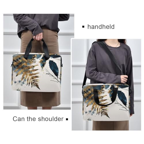 Bolso de hombro para laptop con múltiples bolsillos miniatura 6