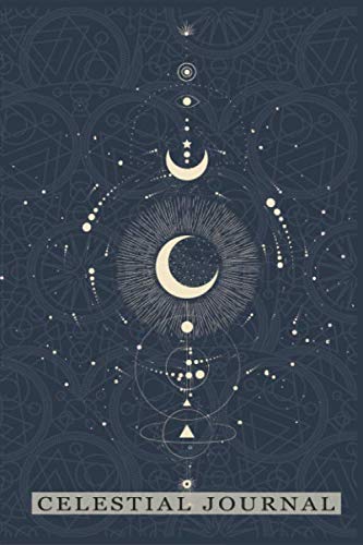 Celestial Journal | Sun and Moon journal diary notebook |: 150 Pages (6 x 9 inches ) lined notebook