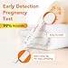 Easy@Home 3 Pregnancy Test Sticks - hCG Midstream Tests, Powered by Premom Ovulation Predictor iOS and Android App, Over 99% Accurate, High Sensitivity Result, 6 Days Before Missed Period