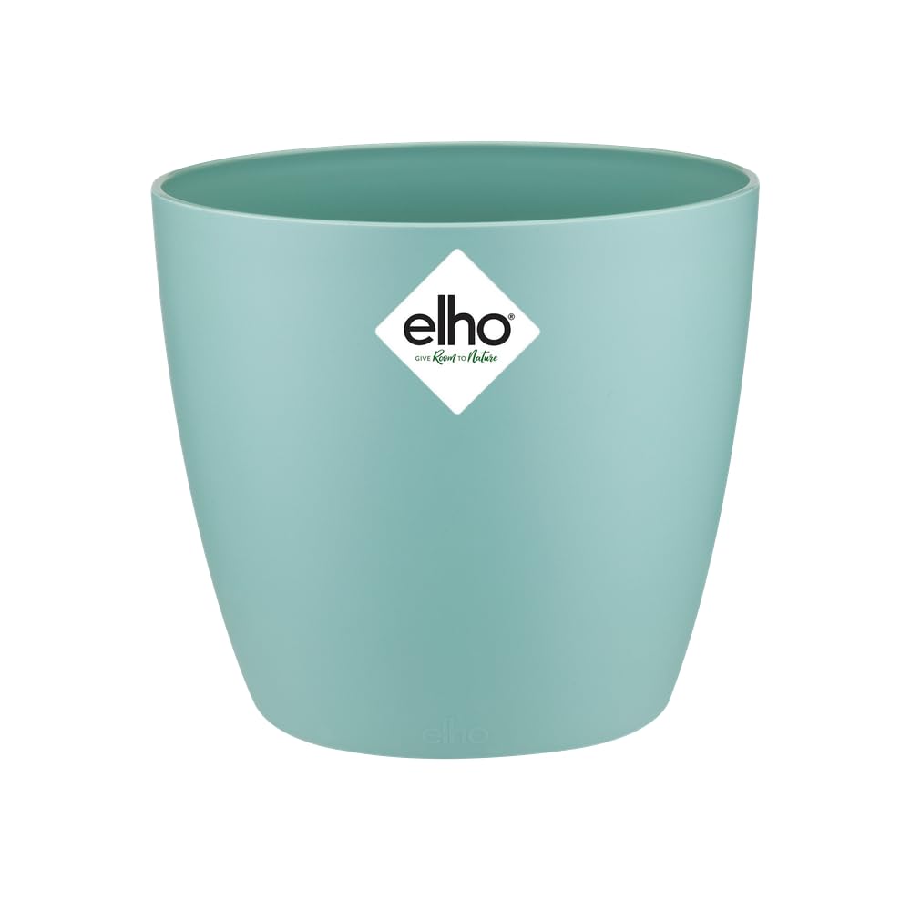 Elho Brussels Orchid 12.5 - Macetero por Interior - Ø 13.0 x H 11.5 cm - Negro/Anthracite — view 12