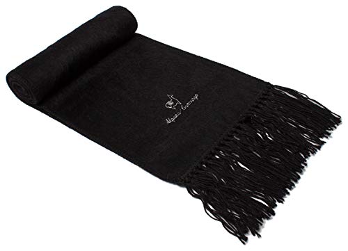 Authentic Camargo Alpaca Scarf with Alpaca Stitched Logo2