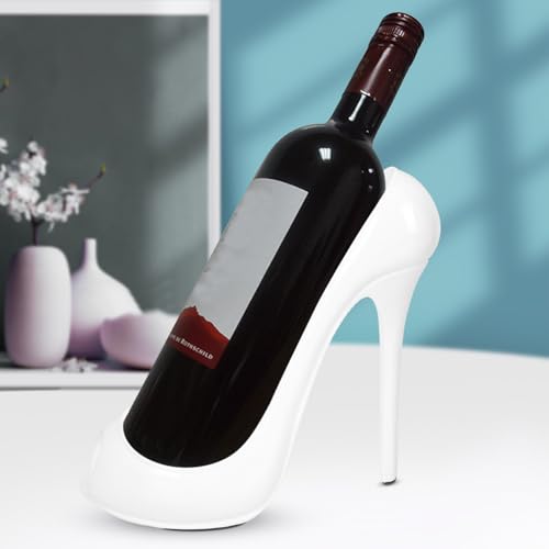 Support à vin résine stable et esthétique pour une bouteille - 5