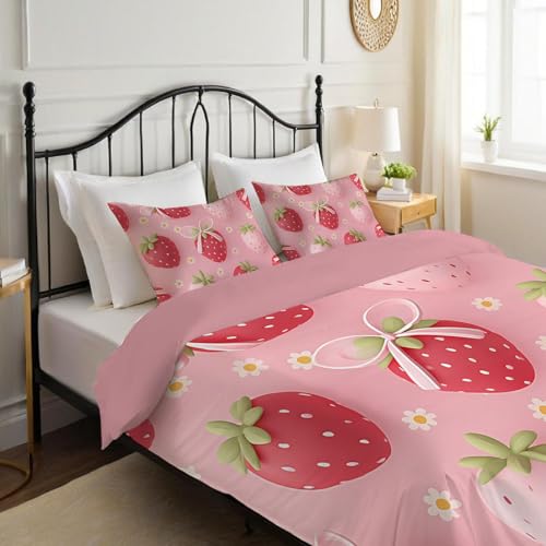 Linge de lit enfant rose anti-plis fini la corvée de repassage avec la fermeture éclair