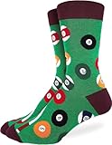 Good Luck Sock Men's Pool & Billiard Socks, Big & Tall, Shoe Size 13-17