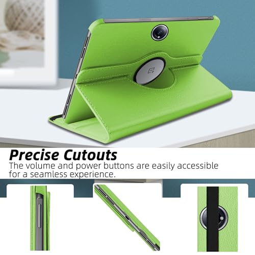 Image of TGK 360 Rotatable Smart Flip Case Cover for OnePlus Pad 2 12.1 inch Tablet (Green)
