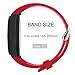 FanTEK Band for Gear S2 - Soft Silicone Sports Style Replacement Strap Work for Gear S2 Smart Watch SM-R720 SM-R730 Version Only, Red