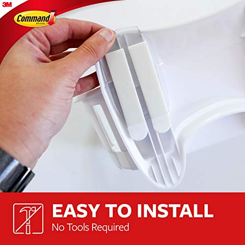 Command Under Sink Cabinet Caddy, Holds Up To 7.5 Lbs, 1-Caddy, 4-Strips, Organize Damage-Free #TOP3