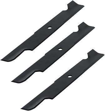 038-0005-00 Mower Blades Compatible with Bad Boy MZ Magnum 54" Deck 038-0001-00 Mower Blades FIt for Rotary 54" Deck Lawn Mower 3PCS