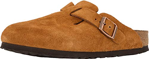 Birkenstock Men's Boston Soft Footbed Clogs, Mink, 9 Medium...